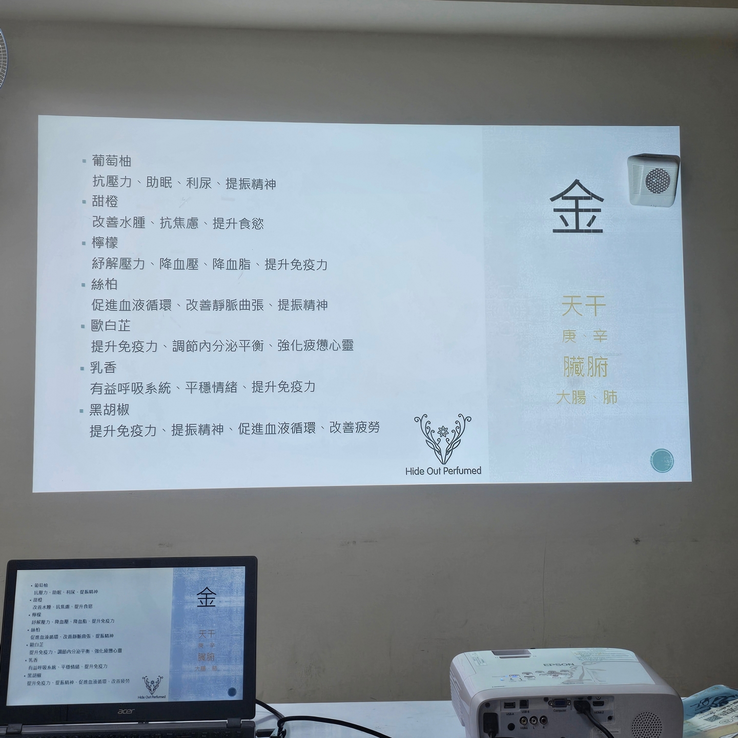113/10/23五行開運香水調香課程