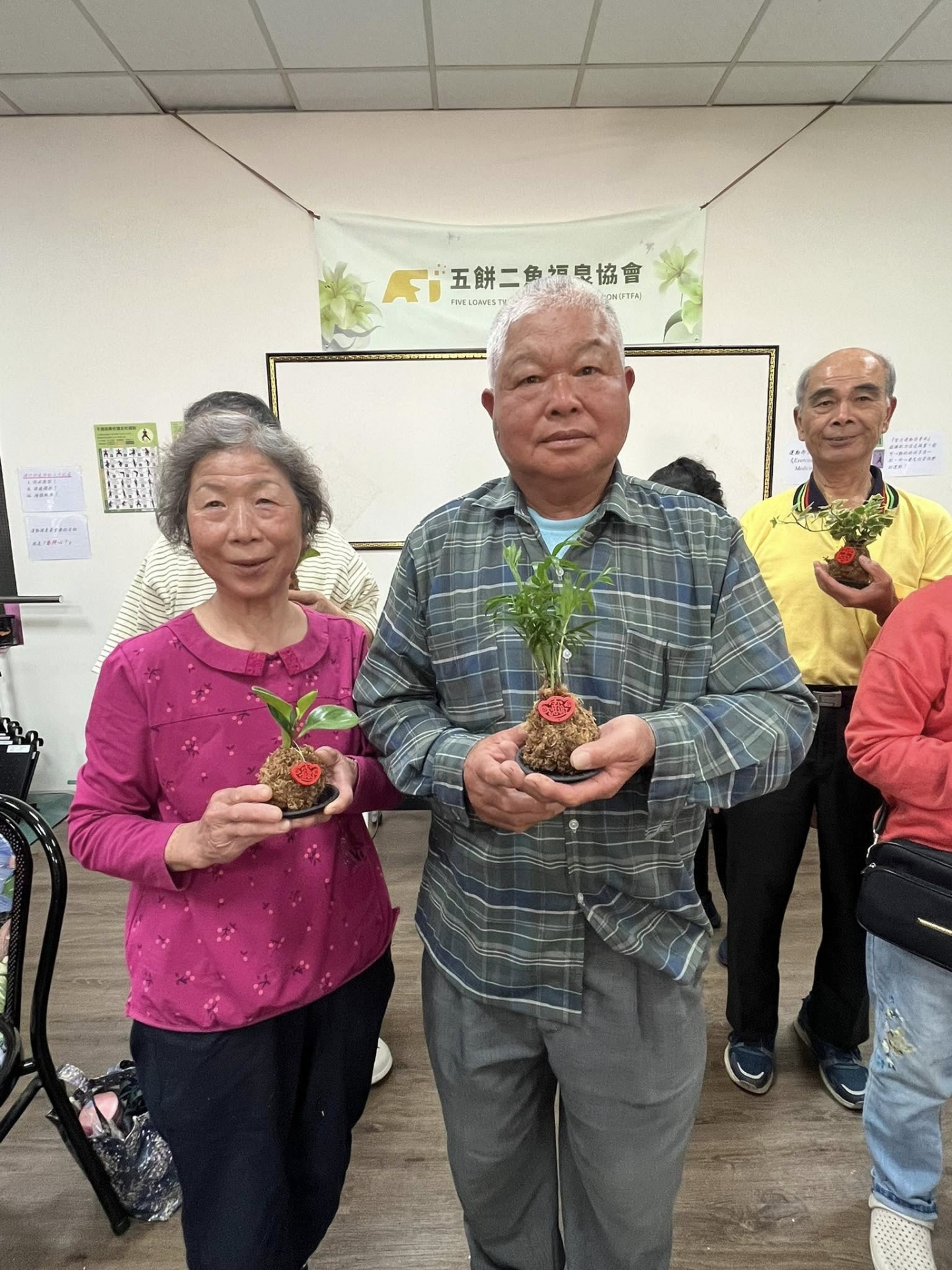 114/4/16 水苔球抒壓手作