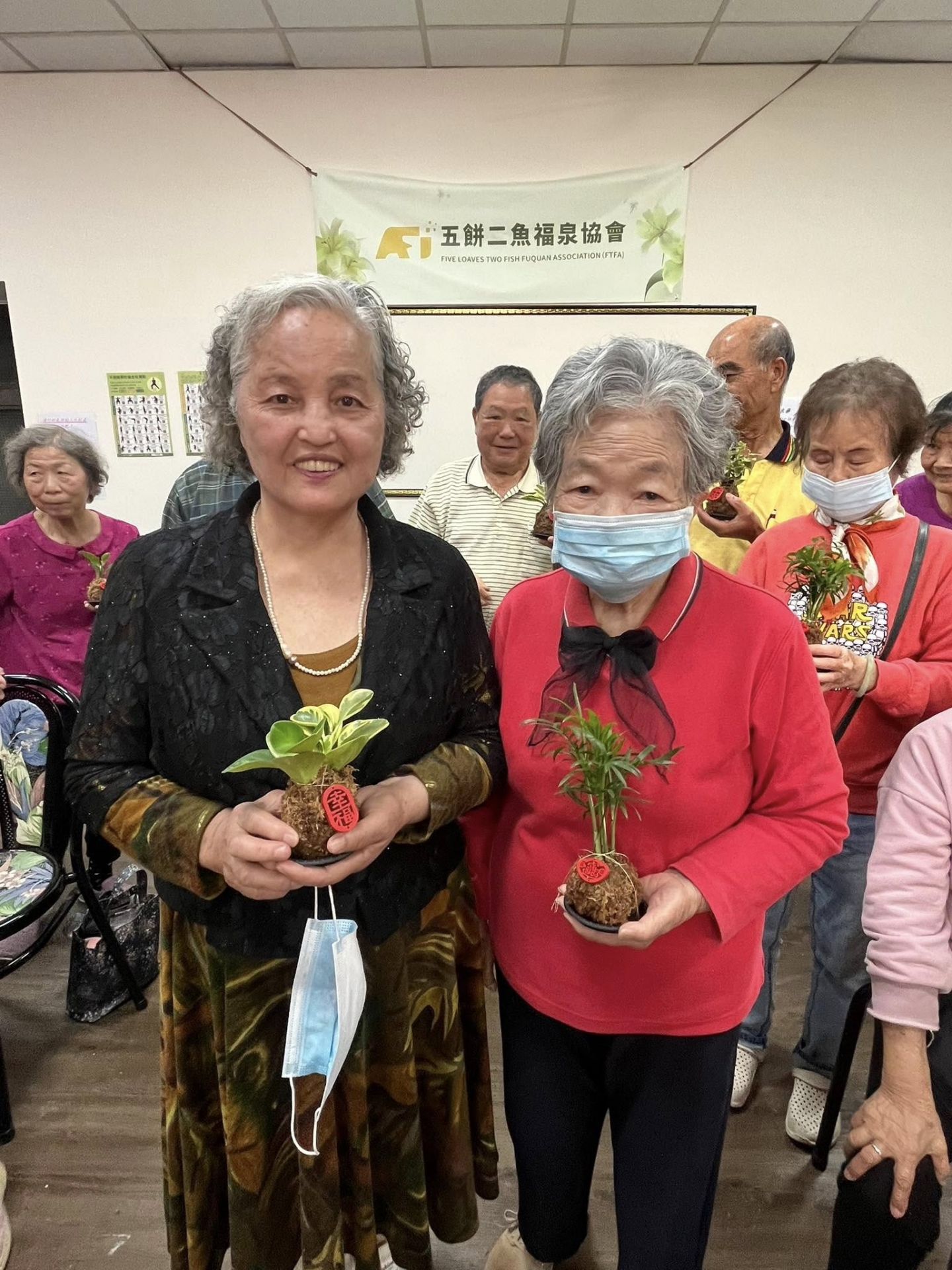114/4/16 水苔球抒壓手作